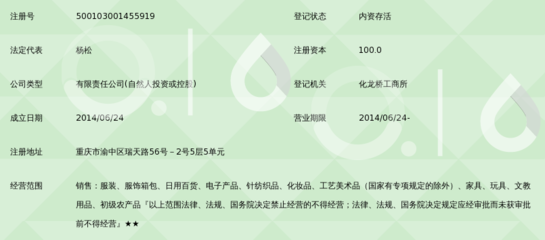 重庆西木木果贸易